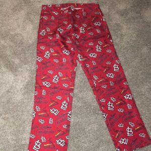 St Louis Cardinals MLB wild Loud Print Baseball Party Opening Day Trouser Pants
